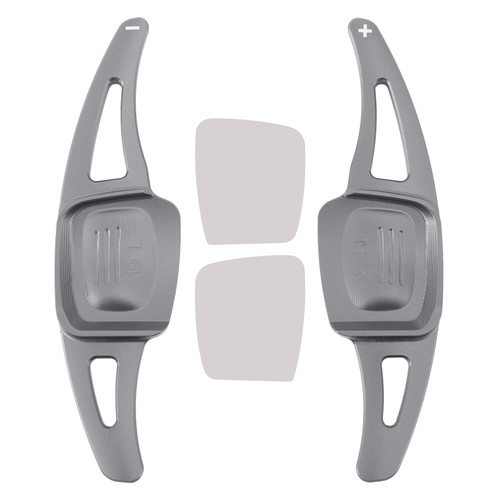 2020-2021 Volkswagen Tayron GTE Steering Wheel Paddle Shifter Extension Aluminium Grey Generic 2020-2021 Volkswagen Tayron GTE Steering Wheel Paddle Shifter Extension Aluminium Grey Generic