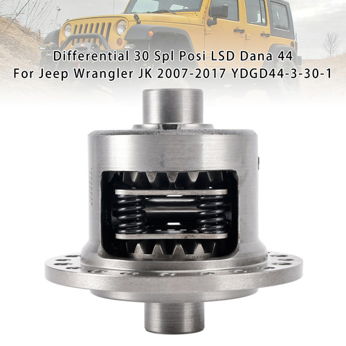 2007-2017 Jeep Wrangler JK Dana 44 Rear Differential 30 Spl Posi LSD Dana 44 YDGD44-3-30-1, OIL-ADD Generic