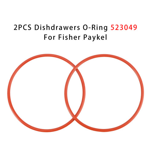 2PCS Dishdrawers O-Ring 523049 For Fisher Paykel