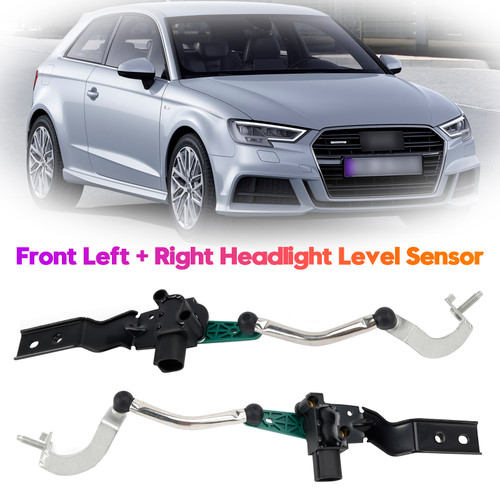 2016-2021 Audi Q2 Q3 Front Left+Right Headlight Level Sensor 3Q0412521A/5Q0907503 3Q0412522A/5Q0412522C Generic 2016-2021 Audi Q2 Q3 Front Left+Right Headlight Level Sensor 3Q0412521A/5Q0907503 3Q0412522A/5Q0412522C Generic