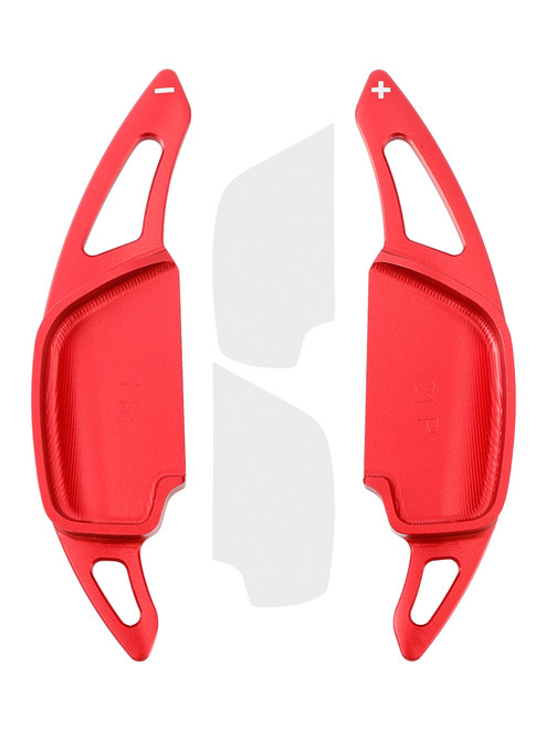 2017-2023 Toyota Fortuner Steering Wheel Paddle Shifter Extension Aluminium Red Generic 2017-2023 Toyota Fortuner Steering Wheel Paddle Shifter Extension Aluminium Red Generic