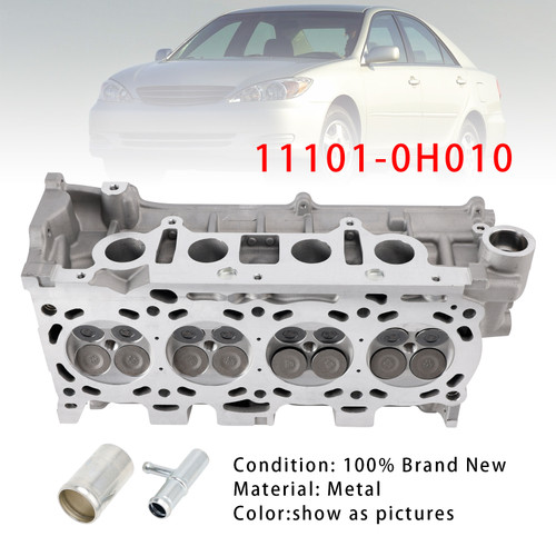 2001-2007 Toyota Highlander 2.4L 2362CC L4 DOHC Complete Cylinder Head & Head Gasket 111010H010 Generic 2001-2007 Toyota Highlander 2.4L 2362CC L4 DOHC Complete Cylinder Head & Head Gasket 111010H010 Generic