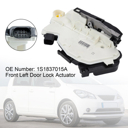 2011 VW UP (121, 122, BL1, BL2) Front Left Door Lock Actuator 1S1837015A Generic