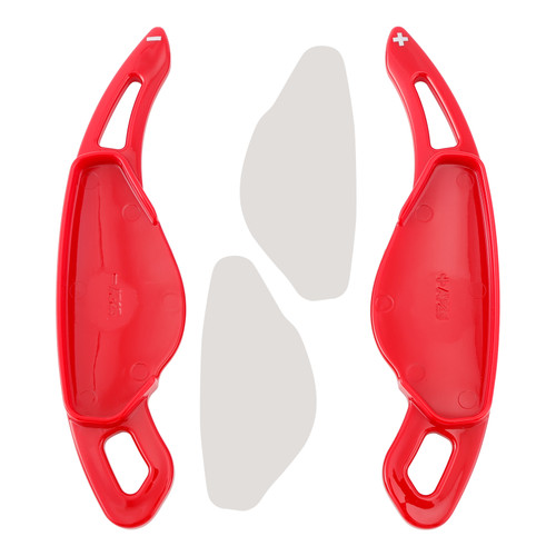 2010-2019 Jaguar F-TYPE XJ Steering Wheel Paddle Shifter Extension Red Generic 2010-2019 Jaguar F-TYPE XJ Steering Wheel Paddle Shifter Extension Red Generic