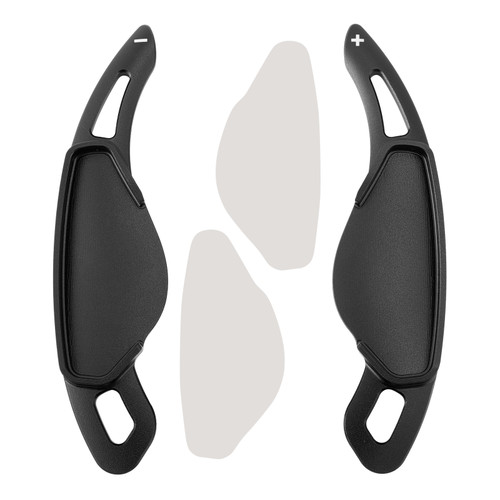 2016-2021 Discovery Sport Steering Wheel Paddle Shifter Extension Aluminium Black Generic 2016-2021 Discovery Sport Steering Wheel Paddle Shifter Extension Aluminium Black Generic