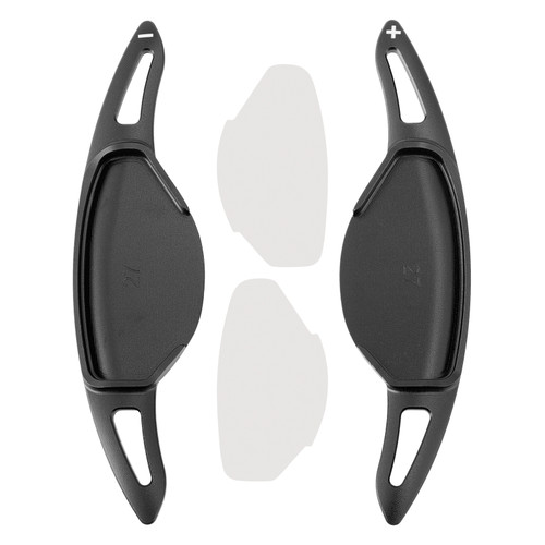 2022 Infiniti QX55 Steering Wheel Paddle Shifter Extension Aluminium Black Generic 2022 Infiniti QX55 Steering Wheel Paddle Shifter Extension Aluminium Black Generic