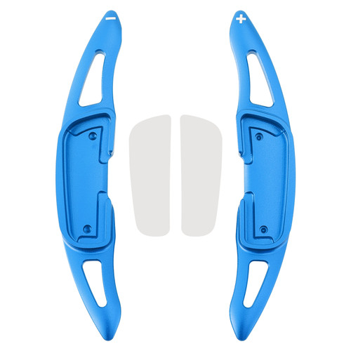 2014-2019 Mazda Axela Steering Wheel Paddle Shifter Extension Aluminium Blue Generic