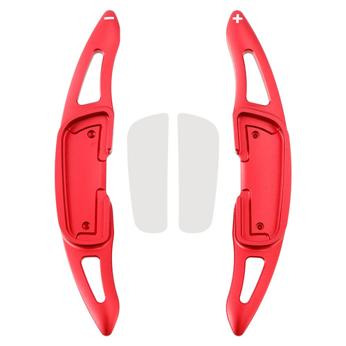 2014-2020 Mazda 3 Steering Wheel Paddle Shifter Extension Aluminium Red Generic