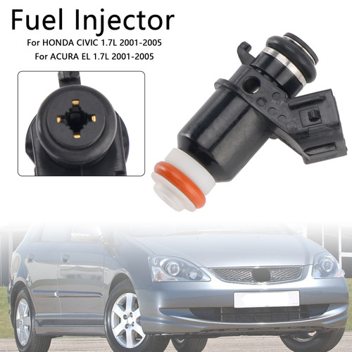 2001-2005 ACURA EL 1.7L Fuel Injector 16450PLD003 Generic