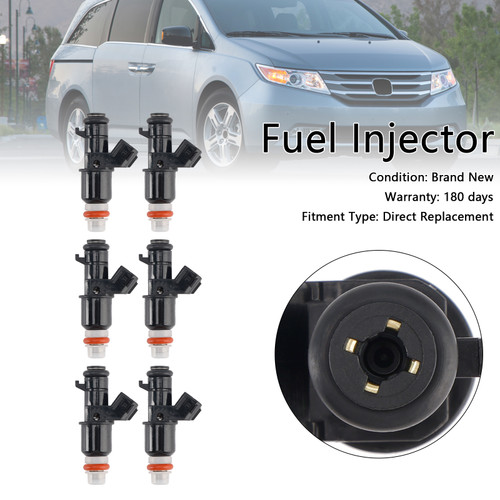 2004-2008 Acura TL 3.2L 6*Fuel Injector 16450RCAA01 Generic 2004-2008 Acura TL 3.2L 6*Fuel Injector 16450RCAA01 Generic