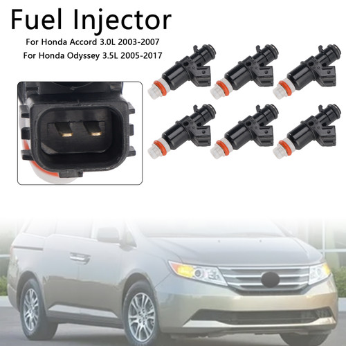 2004-2008 Acura TL 3.2L 6*Fuel Injector 16450RCAA01 Generic 2004-2008 Acura TL 3.2L 6*Fuel Injector 16450RCAA01 Generic