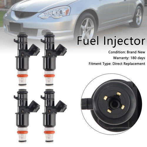 2002-2004 ACURA RSX TYPE-S 2.0L 4*Fuel Injector 16450-PRB-A01 Generic 2002-2004 ACURA RSX TYPE-S 2.0L 4*Fuel Injector 16450-PRB-A01 Generic