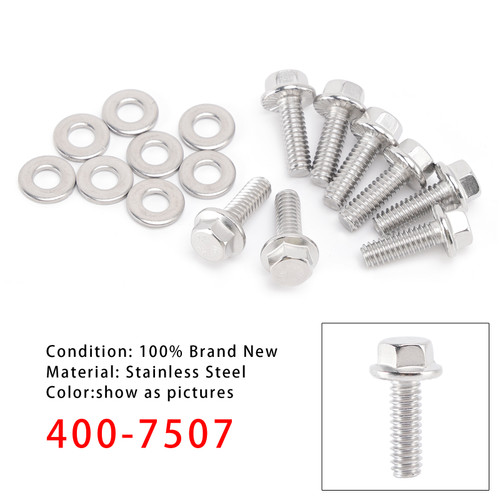 400-7507 Stainless 300 Hex Valve Cover Bolt Kit