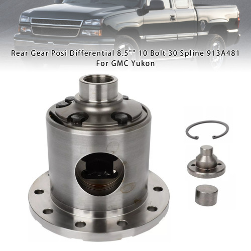 1999-2009 Chevrolet Suburban 1500 Tahoe Rear Gear Posi Differential 8.5" 10 Bolt 30 Spline 913A481 Generic