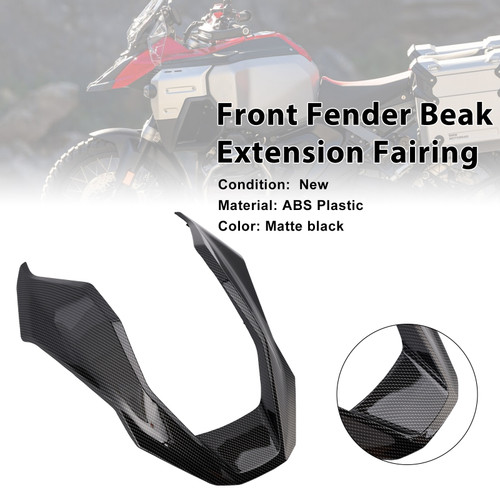 2024-2025 BMW R1300GS Front Fender Beak Extension Fairing Carbon Generic
