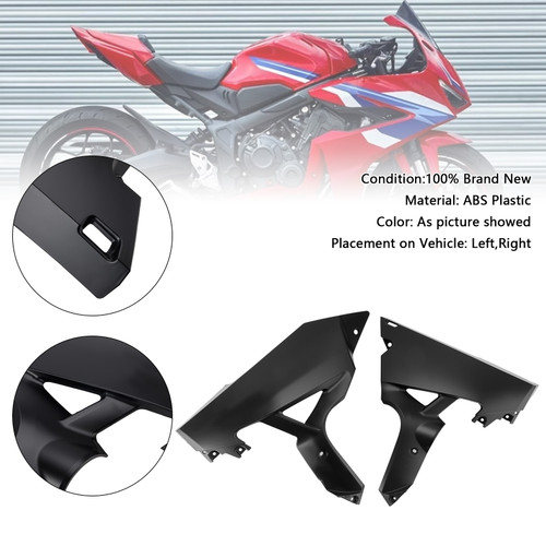 2024-2025 Honda CBR650R Hand Side Belly Frame Panel Fairing Cowl Black Generic 2024-2025 Honda CBR650R Hand Side Belly Frame Panel Fairing Cowl Black Generic