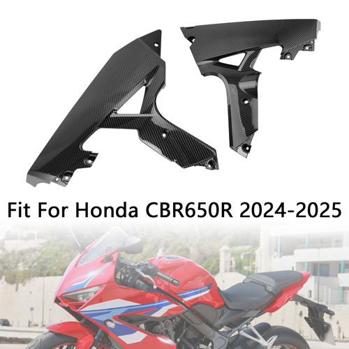 2024-2025 Honda CBR650R Hand Side Belly Frame Panel Fairing Cowl Carbon Generic 2024-2025 Honda CBR650R Hand Side Belly Frame Panel Fairing Cowl Carbon Generic