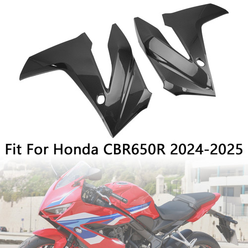 2024-2025 Honda CBR650R Side frame Cover Panel Fairing Body Cowl Carbon Generic 2024-2025 Honda CBR650R Side frame Cover Panel Fairing Body Cowl Carbon Generic