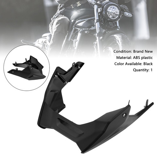 2024-2025 Kawasaki Eliminator 400 450 500 Lower Fairings Full Belly Pan Black Generic 2024-2025 Kawasaki Eliminator 400 450 500 Lower Fairings Full Belly Pan Black Generic