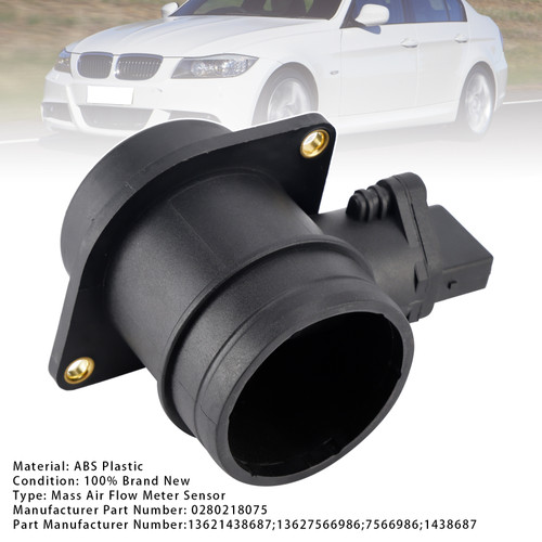 2003-2012 BMW 1 Series E87 Mass Air Flow Meter Sensor 0280218075 Generic 2003-2012 BMW 1 Series E87 Mass Air Flow Meter Sensor 0280218075 Generic