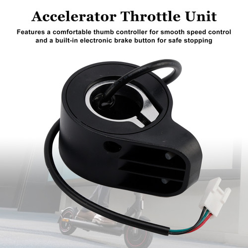 Accelerator Throttle Unit For Xiaomi 4 Pro (1st Gen) Electric Scooter Gray Accelerator Throttle Unit For Xiaomi 4 Pro (1st Gen) Electric Scooter Gray