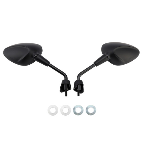 Black Mirror Set Shorty For Vespa GTS 125 300 HPE Sprint Primavera 50 125 150