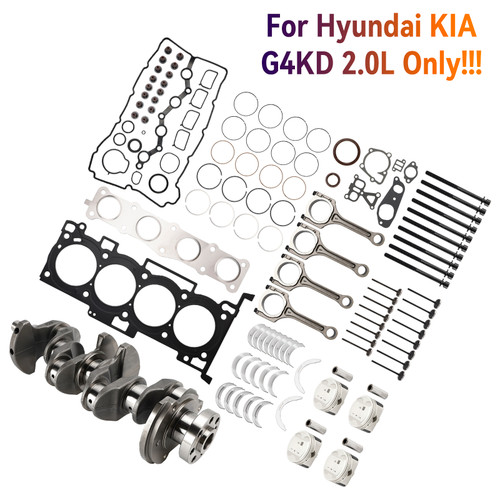 2006-2010 Kia Optima G4KD 2.0L Engine Overhaul Rebuild Kit 20910-2GL02 Generic