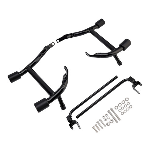 2024-2025 Touring 117 121 CWO Street Glide Road glide Saddlebag Guard Crash Bar Frame Protector Black Generic