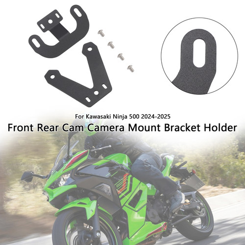 2024-2025 Kawasaki Ninja 500 Front Rear Cam Camera Mount Bracket Holder Generic