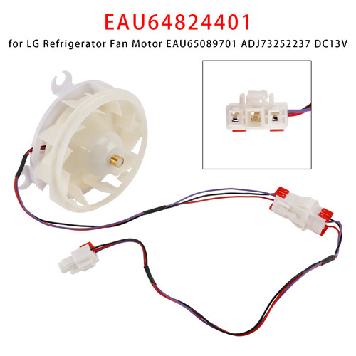 EAU64824401 for LG Refrigerator Fan Motor EAU65089701 ADJ73252237 DC13V