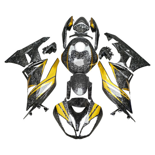 Kawasaki ZX6R 636 2009-2012 Fairing Kit Bodywork Plastic ABS Generic#177