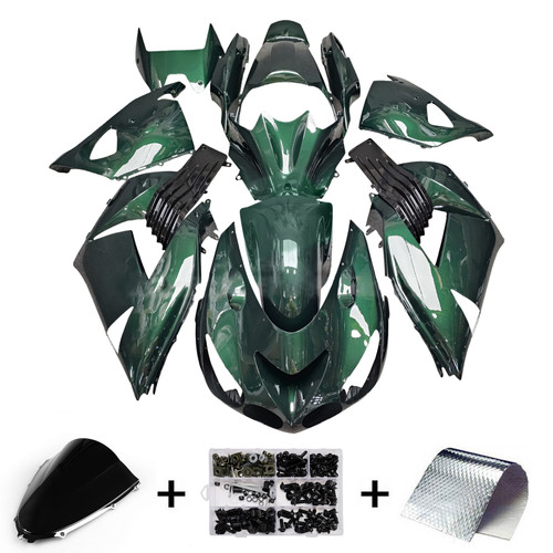 Kawasaki ZX14R ZZR1400 2012-2025 Fairing Kit Bodywork Plastic ABS Generic#126