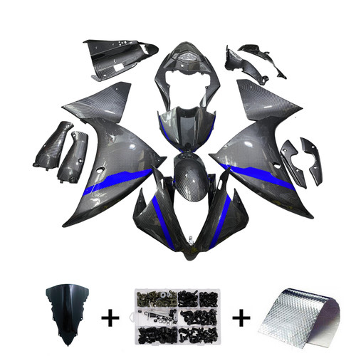 Yamaha YZFR1 YZF-R1 2012-2014 Fairing Kit Bodywork Plastic ABS Generic#184