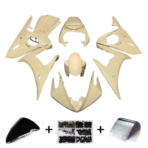 Yamaha YZF-R6 2003-2004 R6S 2006-2009 Fairing Kit Bodywork Plastic ABS Generic#163