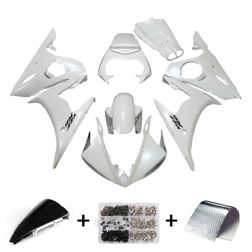 Yamaha YZFR6 YZF-R6 2005 Fairing Kit Bodywork Plastic ABS Generic#161