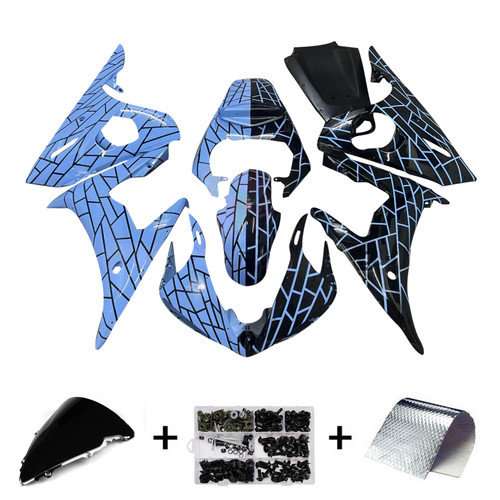Yamaha YZFR6 YZF-R6 2005 Fairing Kit Bodywork Plastic ABS Generic#172