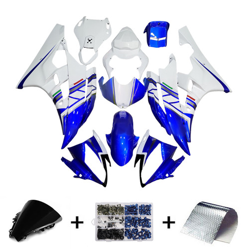 Yamaha YZFR6 YZF-R6 2006-2007 Fairing Kit Bodywork Plastic ABS Generic#174