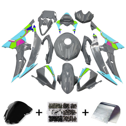 Yamaha YZFR6 YZF-R6 2008-2016 Fairing Kit Bodywork Plastic ABS Generic#261