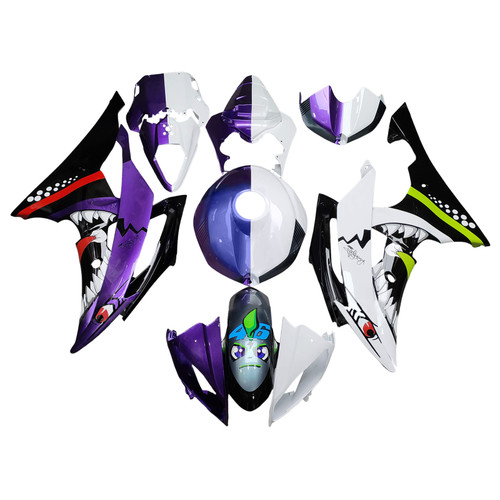 Yamaha YZFR6 YZF-R6 2008-2016 Fairing Kit Bodywork Plastic ABS Generic#277