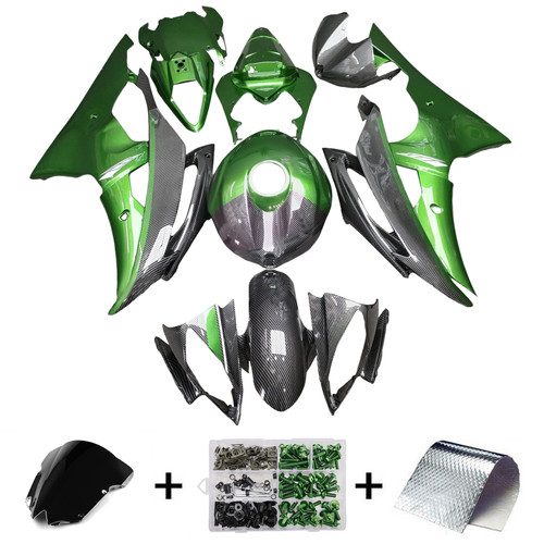 Yamaha YZFR6 YZF-R6 2008-2016 Fairing Kit Bodywork Plastic ABS Generic#311