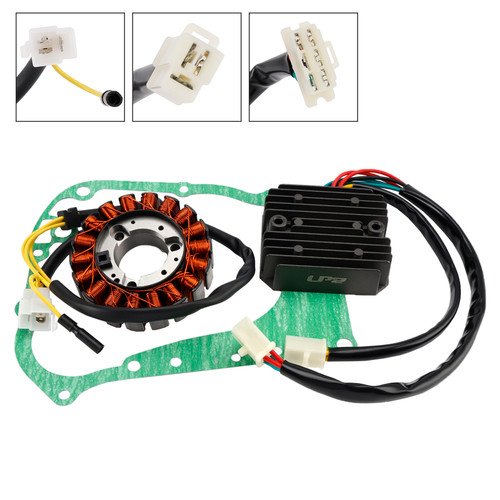 1989-1990 Honda CH 250 Elite Magneto Coil Stator+Voltage Regulator+Gasket Assy Generic
