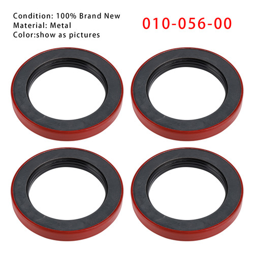 4PCS Oil Seal 3.125" X 4.506" For Dexter 010-056-00 10K 12K Heavy Duty 15K Axles Trailer Axle Bearing Seal
