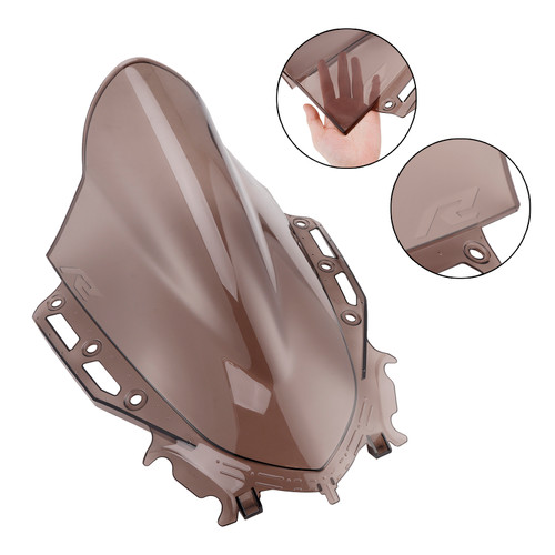 2021-2024 YAMAHA YZF R15 V4 Windshield WindScreen Smoke Generic