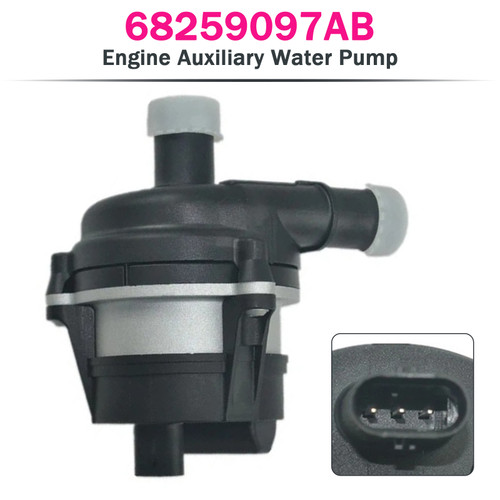 2019-2021 Jeep Cherokee Engine Auxiliary Water Pump 68259097AB Generic