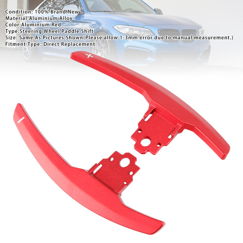 2014-2021 BMW i3 i8 Paddle Shifter Extension Red Generic 2014-2021 BMW i3 i8 Paddle Shifter Extension Red Generic