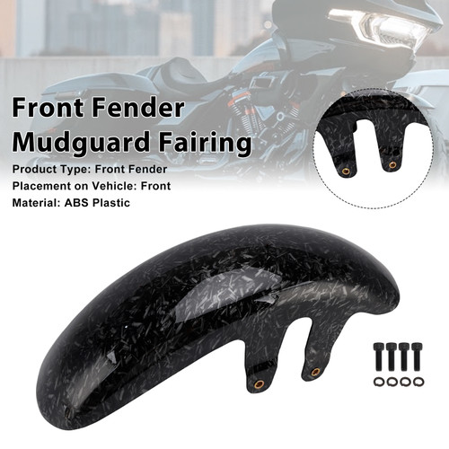 2023-2025 Harley Touring CVO Road Glide/ Street Glide Front Fender Mudguard Fairing Forge Generic 2023-2025 Harley Touring CVO Road Glide/ Street Glide Front Fender Mudguard Fairing Forge Generic
