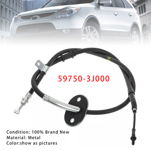 2007-2012 Hyundai Veracruz Parking Brake Cable Assembly 59750-3J000 Generic