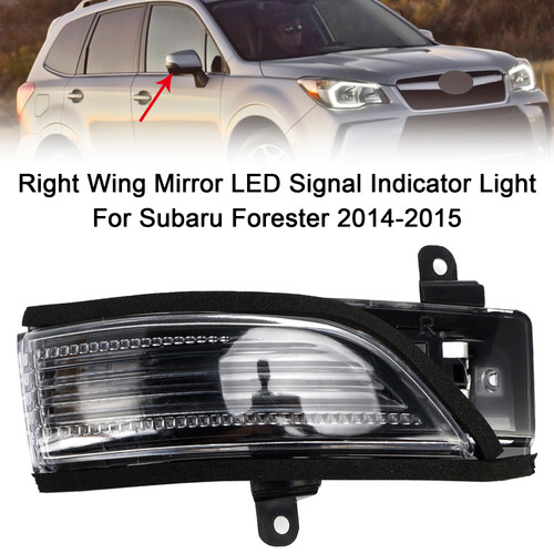 2015 Subaru WRX/ WRX STi XV Crossrek Right Wing Mirror LED Signal Indicator Light 84401AJ000 Generic