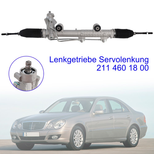 2003-2009 Mercedes-Benz W211 E320 E350 E500 Power Steering Rack and Pinion Assembly 2114601800 Generic
