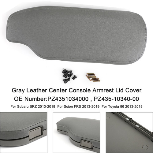 2013-2019 Scion FRS Console Armrest lid Gray PZ4351034000 Generic